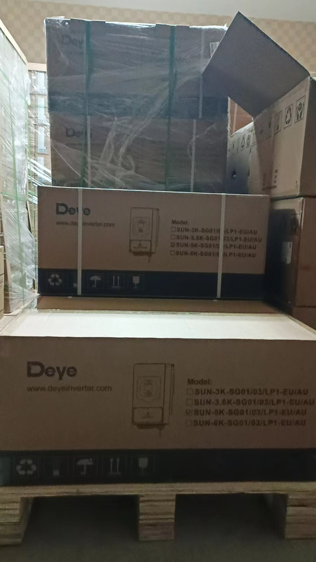 Deye 3.6kw 5kw 6kw Hybrid Inverter SUN-3.6/5/6K-SG03LP1-EU