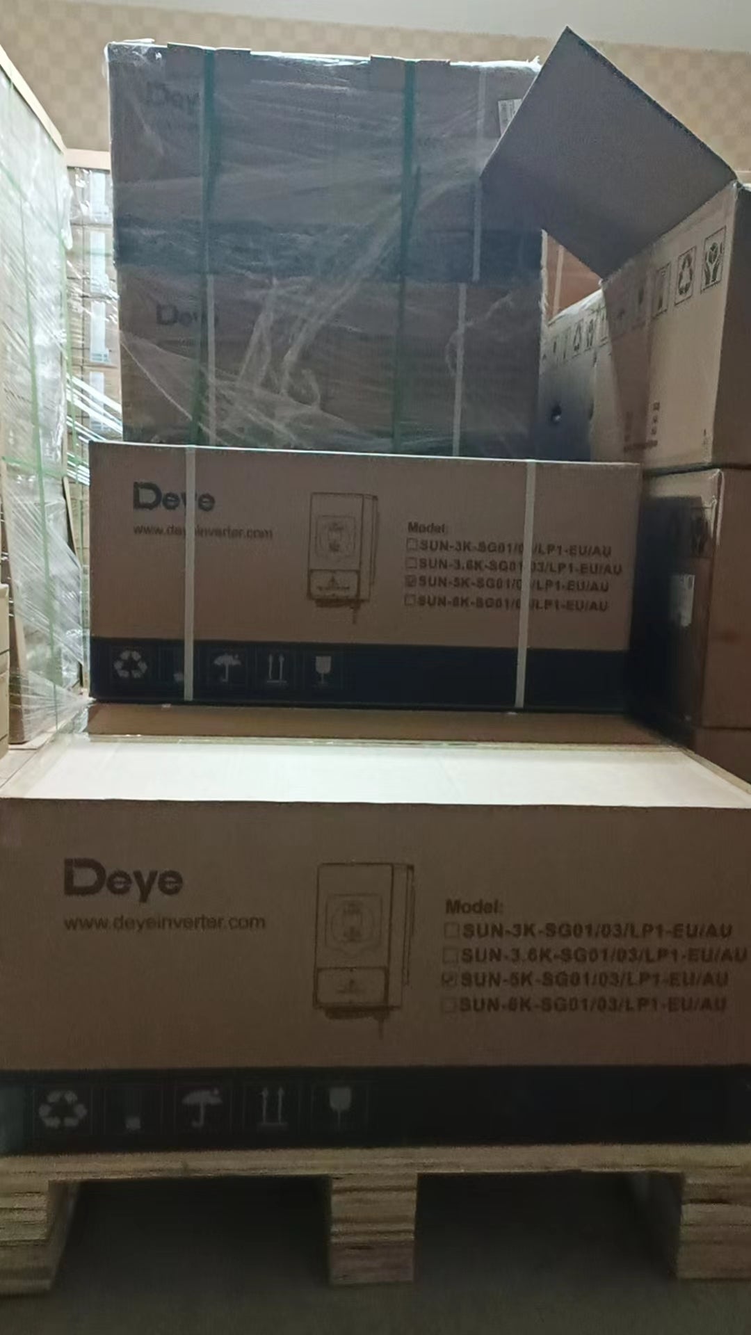 Deye 3.6kw 5kw 6kw Hybrid Inverter SUN-3.6/5/6K-SG03LP1-EU