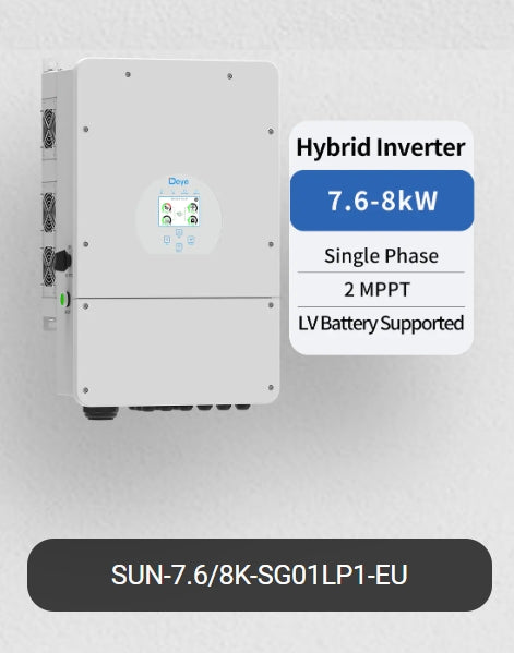 Deye 8kw Hybrid Inverter SUN-8K-SG01LP1-EU