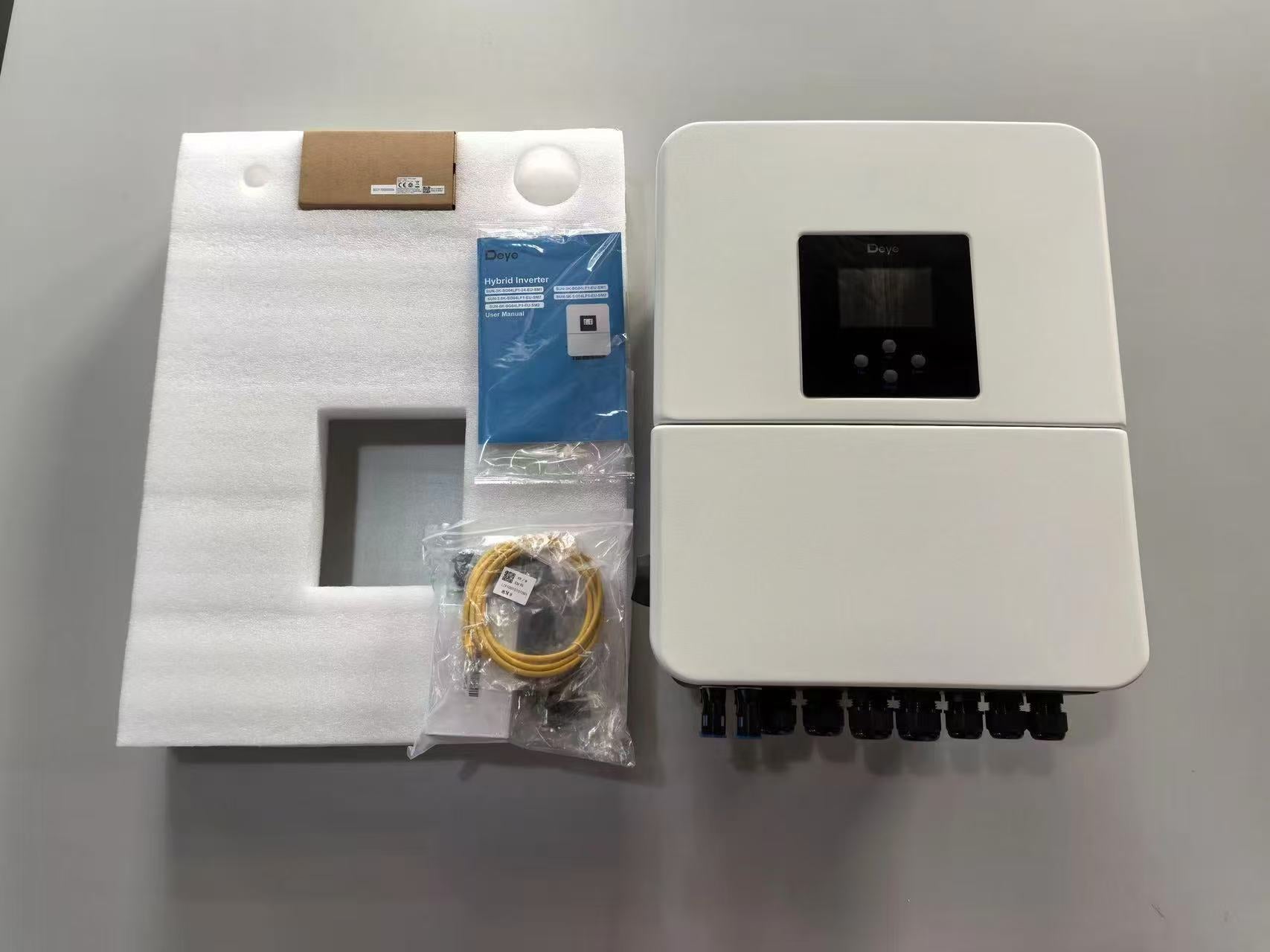 Deye 3KW 3.6KW 5KW 6KW Hybrid Inverter SUN-3/3.6/5/6K-SG04LP1-EU-SM1/2