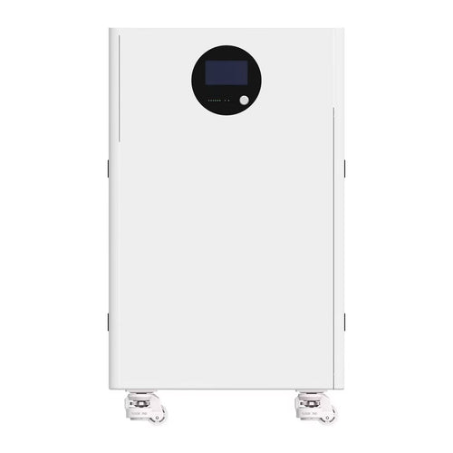 51.2V 280Ah 314Ah 14kwh 16kwh Roller Lithium Battery With Wheel White