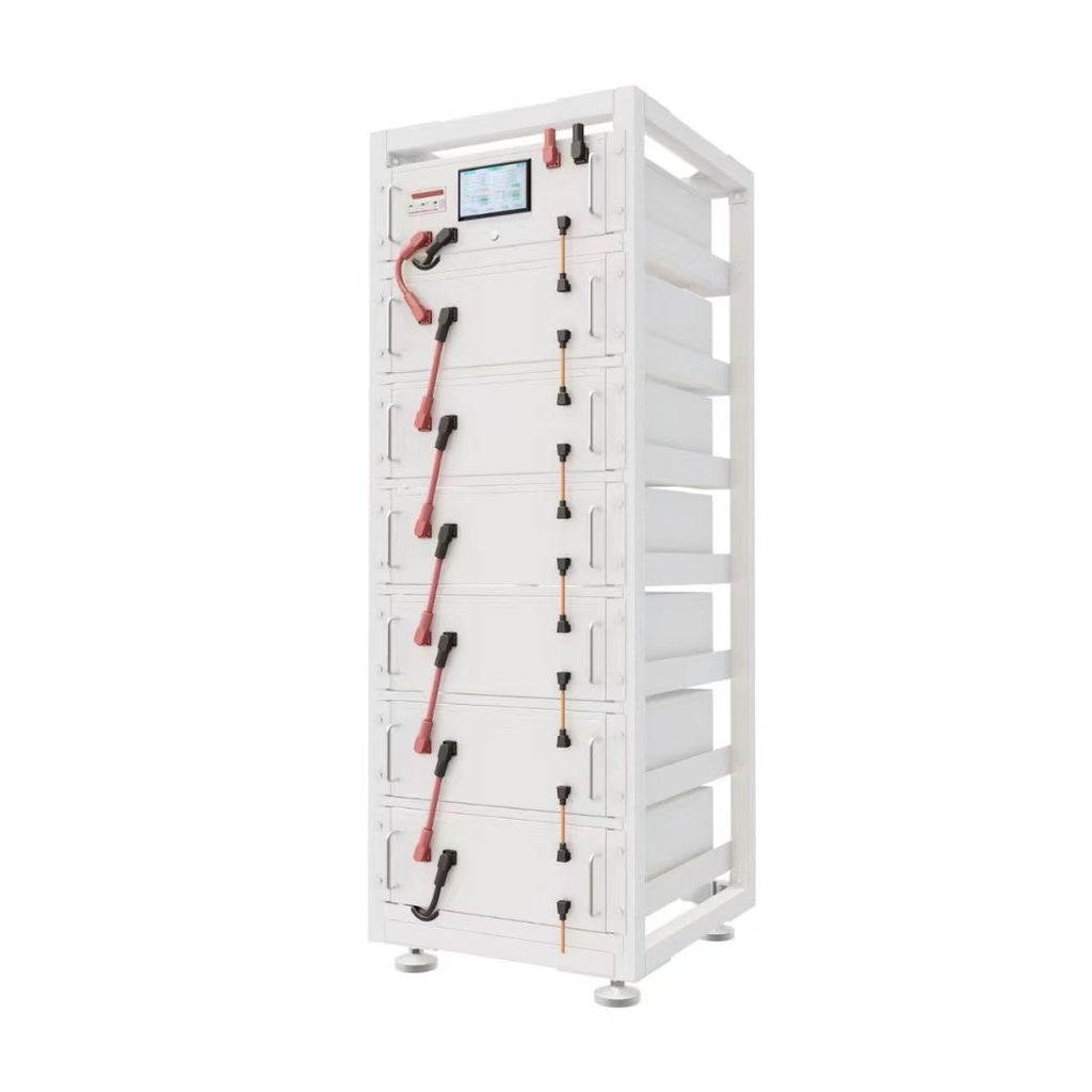 High Voltage 307.2V 409.6V 512V 30kwh 40kwh 51kwh Rack Mounted Lithium Battery