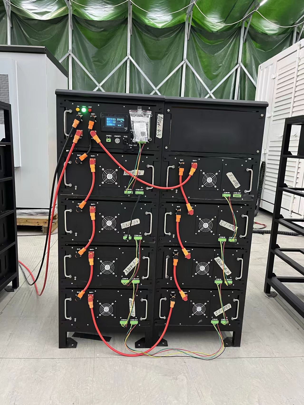 High Voltage 358.4V 512V 768V 100kwh 143kwh 215kwh Commercial Lithium Battery