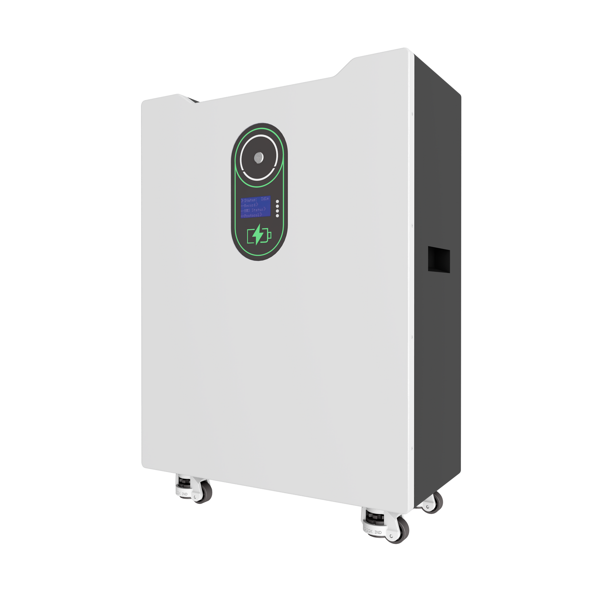 51.2V 280Ah 314Ah 14kwh 16kwh Roller Lithium Battery With Wheel