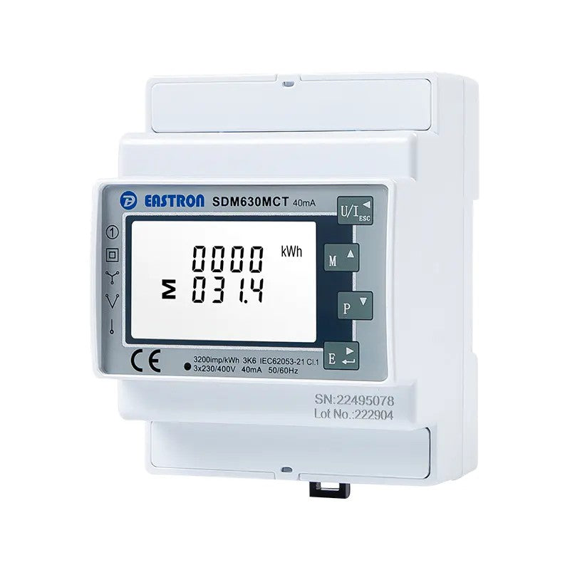 Eastron SDM630MCT-40mA RS485 Three Phase Energy Meter for Deye Growatt