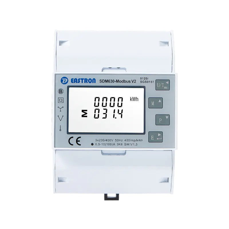Eastron SDM630-Modbus V2 Three Phase  Energy Meter for Deye Growatt