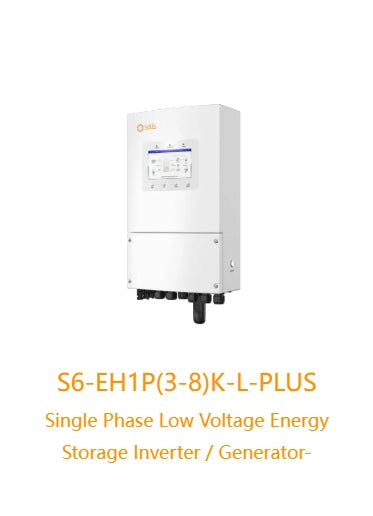 Solis 3KW 3.6KW 5KW 6KW 8KW Hybrid Inverter S6-EH1P(3-8)K-L-PLUS