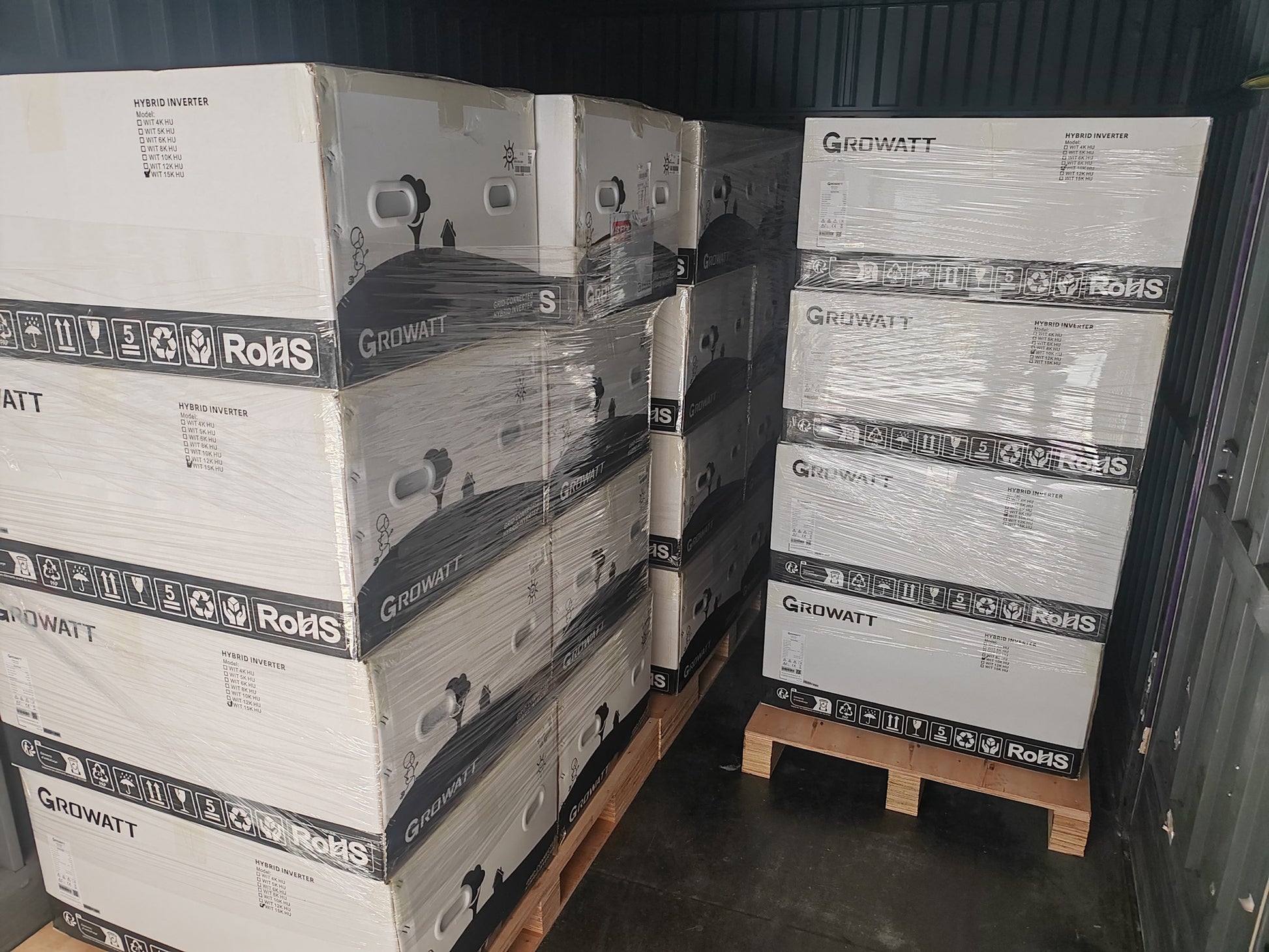 Growatt 8KW 10KW 12KW 15KW Hybrid Inverter WIT 4-15K-HU