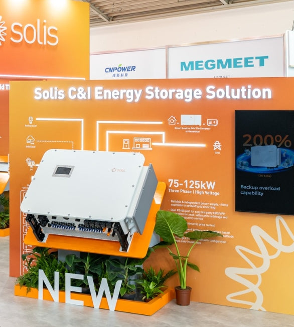 Solis 80KW 100KW 125KW Hybrid Inverter S6-EH3P(80-125)K10-NV-YD-H